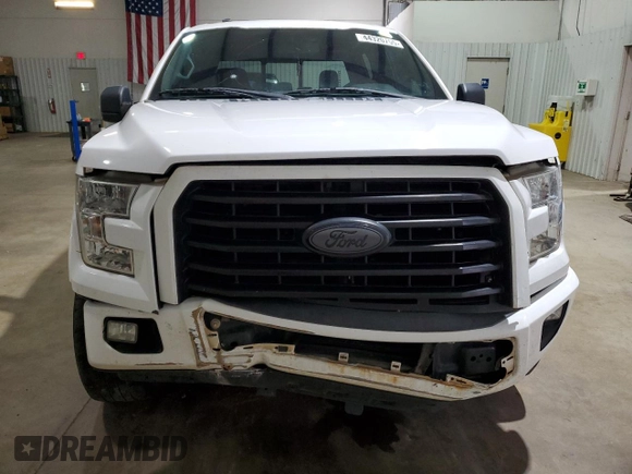 2017 Ford F-150 XL with VIN 1FTEW1CP8HKC03320, listed as a Copart auction lot 44320755 with 134,569 mi miles and Salvage Title. Bid and sale history available at carsss.com. Image 5.
