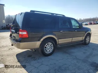 2014 Ford Expedition Max XLT with VIN 1FMJK1J51EEF32913, listed as a Copart auction lot 46832565 with 142,803 mi miles and Salvage title. Bid and sale history available at DreamBid. Image 3.