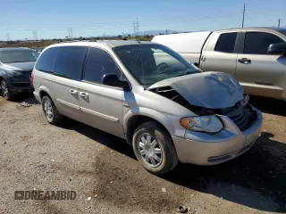 2007 Chrysler Town & Country LWB Touring with VIN 2A8GP54L97R280229, listed as a Copart auction lot 79124214 with 135,668 mi miles and Salvage Title. Bid and sale history available at carsss.com. Image 4.