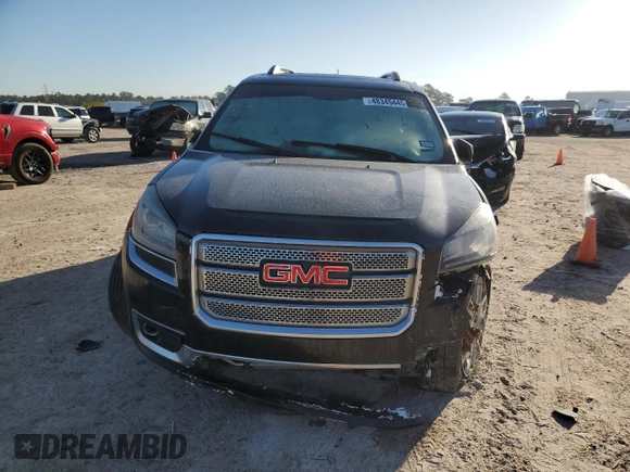 2013 GMC Acadia Denali with VIN 1GKKVTKD8DJ220406, listed as a Copart auction lot 48345445 with 0 mi miles and Salvage Title. Bid and sale history available at carsss.com. Image 5.