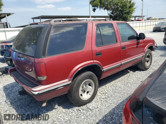 1996 Chevrolet Blazer z VIN 1GNCS13W7T2150216, wystawiony jako Copart lot #54006685 z przebiegiem 1 518 487 mil mil oraz Szkoda całkowita • Salvage title. Historia ofert i sprzedaży dostępna na DreamBid. Obrazek 3.