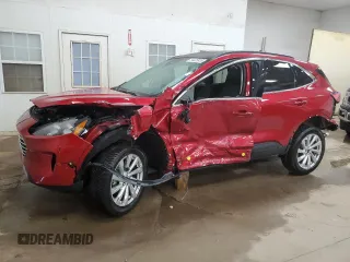 2022 Ford Escape Titanium с VIN 1FMCU9J92NUB45698, выставлен на аукционе Copart как лот 54435835 с пробегом 11 417 миль миль и Списание • Salvage title. История ставок и продаж доступна на DreamBid. Изображение 1.