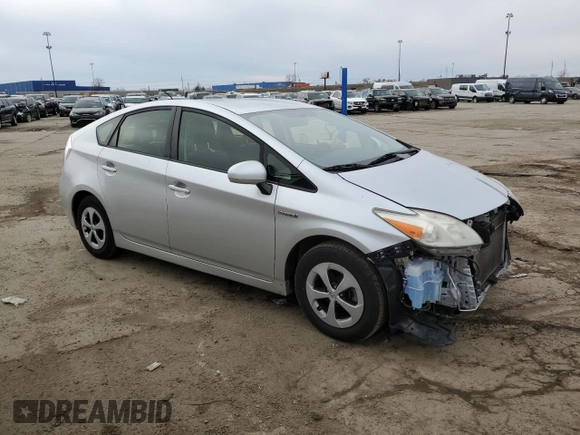 2012 Toyota Prius One with VIN JTDKN3DU6C5405196, listed as a Copart auction lot 52333565 with 112,584 mi miles and Clean Title. Bid and sale history available at carsss.com. Image 4.