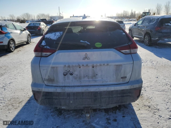 2023 Mitsubishi Eclipse Cross ES with VIN JA4ATUAA2PZ609570, listed as a Copart auction lot 43619525 with NaN miles and Non Repairable. Bid and sale history available at carsss.com. Image 6.