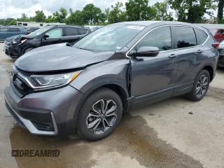 2021 Honda CR-V EX with VIN 5J6RW2H58ML013143, listed as a Copart auction lot 61436835 with 54,038 mi miles and Salvage title. Bid and sale history available at DreamBid. Image 1.