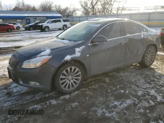 2011 Buick Regal CXL RL4 with VIN W04GS5ECXB1007019, listed as a Copart auction lot 45135225 with 160,820 mi miles and Salvage Title. Bid and sale history available at carsss.com. Image 1.