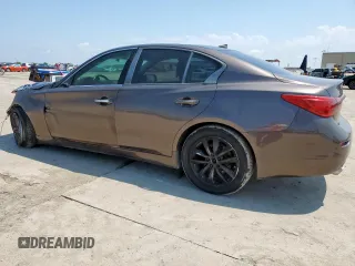 2017 Infiniti Q50 Premium with VIN JN1EV7AP7HM739109, listed as a Copart auction lot 59204345 with 62,480 mi miles and Salvage title. Bid and sale history available at DreamBid. Image 2.