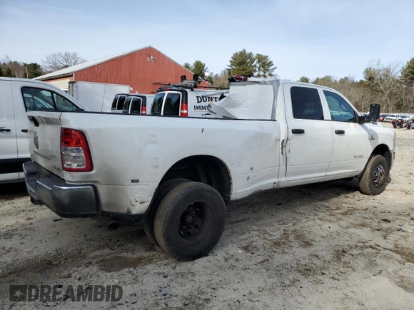 2021 Ram 3500 Tradesman with VIN 3C63RRGL2MG617044, listed as a Copart auction lot 48283545 with 123,862 mi miles and Salvage Title. Bid and sale history available at carsss.com. Image 3.