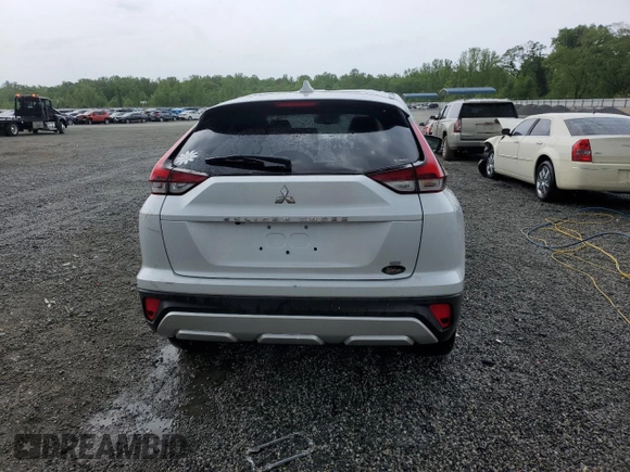 2023 Mitsubishi Eclipse Cross SE with VIN JA4ATWAA3PZ032950, listed as a Copart auction lot 54205275 with 32,974 mi miles and Salvage title. Bid and sale history available at DreamBid. Image 6.