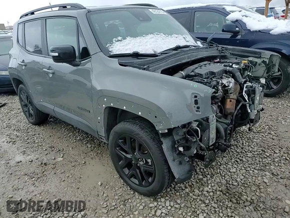 2022 Jeep Renegade Altitude z VIN ZACNJDE19NPN68225, wystawiony jako Copart lot #49124715 z przebiegiem 63 418 mil mil oraz Szkoda całkowita • Salvage title. Historia ofert i sprzedaży dostępna na DreamBid. Obrazek 11.