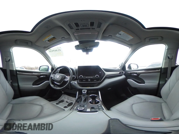2023 Toyota Highlander L with VIN 5TDKDRBH3PS007987, listed as a IAAI auction lot 41465939 with 17,011 mi miles and . Bid and sale history available at DreamBid. Image 18.