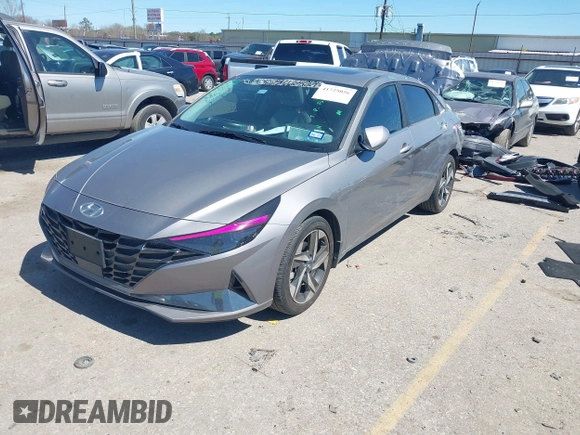 2023 Hyundai Elantra Limited z VIN KMHLP4AG9PU572226, wystawiony jako IAAI lot #41725056 z przebiegiem 19 725 mil mil oraz . Historia ofert i sprzedaży dostępna na DreamBid. Obrazek 18.