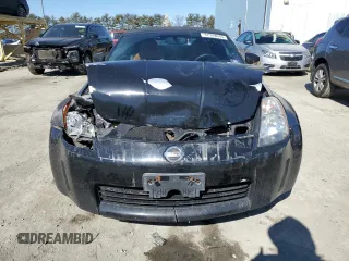 2005 Nissan 350Z Touring with VIN JN1AZ36A05M751145, listed as a Copart auction lot 47348945 with 139,477 mi miles and Salvage title. Bid and sale history available at DreamBid. Image 5.