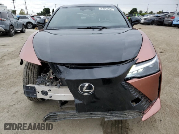 2024 Lexus RZ 450e Premium with VIN JTJAAAAB0RA024522, listed as a Copart auction lot 53356995 with 885 mi miles and Salvage title. Bid and sale history available at DreamBid. Image 5.