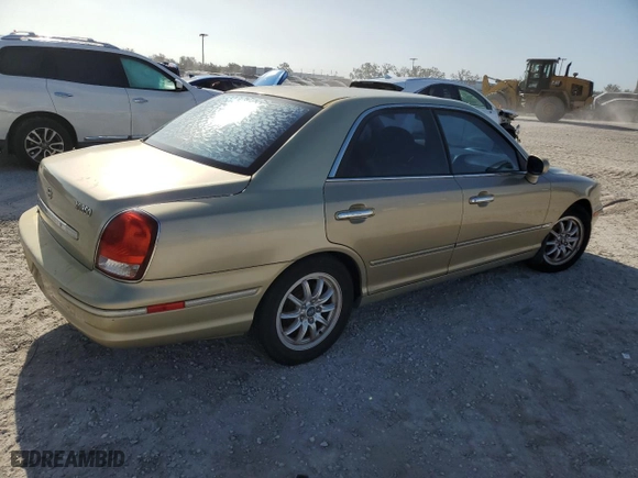 2003 Hyundai XG350 with VIN KMHFU45E33A263653, listed as a Copart auction lot 76914324 with NaN miles and Non Repairable. Bid and sale history available at carsss.com. Image 3.