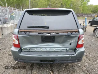 2006 Land Rover Range Rover Sport HSE with VIN SALSF25466A931791, listed as a Copart auction lot 53651055 with 180,667 mi miles and Salvage Title. Bid and sale history available at DreamBid. Image 6.