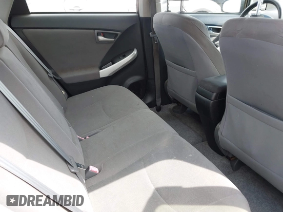 2013 Toyota Prius One with VIN JTDKN3DU8D1691254, listed as a IAAI auction lot 42047639 with 208,680 mi miles. Bid and sale history available at carsss.com. Image 8.