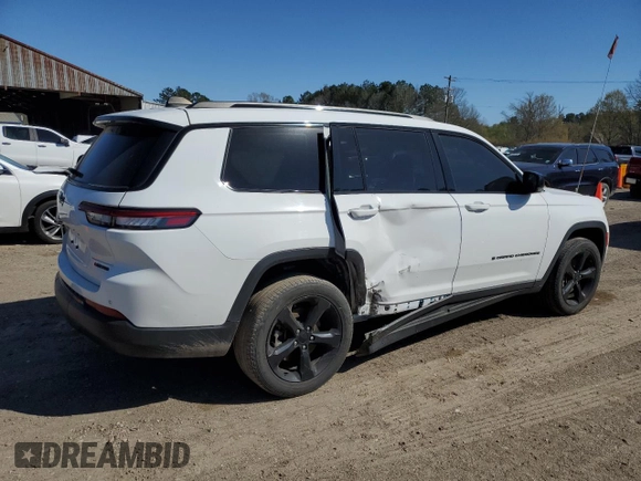 2022 Jeep Grand Cherokee Limited with VIN 1C4RJJBG2N8533108, listed as a Copart auction lot 47655935 with 43,003 mi miles and Salvage title. Bid and sale history available at DreamBid. Image 3.