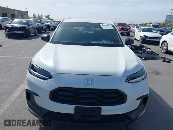 2024 Honda HR-V Sport with VIN 3CZRZ1H53RM732713, listed as a IAAI auction lot 42290527 with 10,332 mi miles and . Bid and sale history available at DreamBid. Image 12.