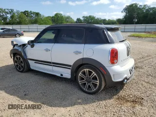 2014 MINI Countryman S with VIN WMWZC3C53EWP52333, listed as a Copart auction lot 54418495 with 34,687 mi miles and Salvage Title. Bid and sale history available at DreamBid. Image 2.