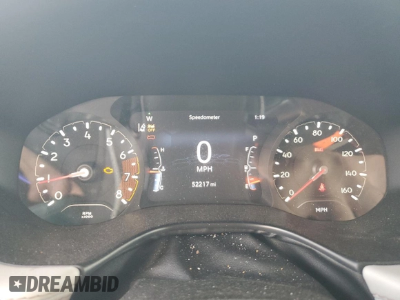 2022 Jeep Compass Limited с VIN 3C4NJDCBXNT165300, выставлен на аукционе Copart как лот 63593955 с пробегом 52 217 миль миль и Чистый • Clean title. История ставок и продаж доступна на DreamBid. Изображение 9.