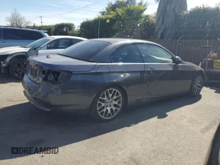 2008 BMW 3 Series 328i with VIN WBAWR33598P151007, listed as a Copart auction lot 50430835 with 166,416 mi miles and Salvage Title. Bid and sale history available at carsss.com. Image 3.