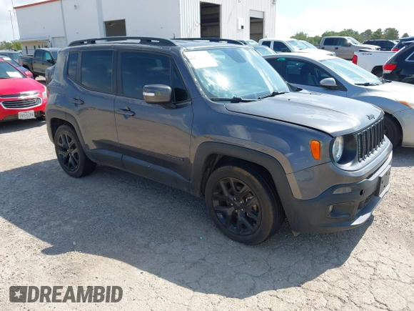 2018 Jeep Renegade Latitude with VIN ZACCJABB7JPH97177, listed as a IAAI auction lot 42671730 with 48,989 mi miles and . Bid and sale history available at DreamBid. Image 1.