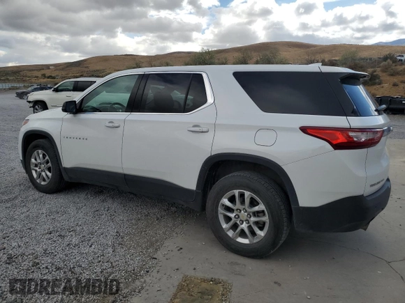 2020 Chevrolet Traverse LS with VIN 1GNEVLKW1LJ275991, listed as a Copart auction lot 71838494 with 98,110 mi miles and Salvage Title. Bid and sale history available at carsss.com. Image 2.