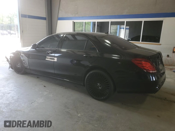 2017 Mercedes-Benz S 550 with VIN WDDUG8FBXHA337288, listed as a Copart auction lot 53933775 with 121,538 mi miles and Salvage Title. Bid and sale history available at DreamBid. Image 2.
