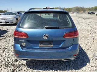 2019 Volkswagen Golf SportWagen S with VIN 3VWY57AU5KM512610, listed as a Copart auction lot 49362134 with 92,592 mi miles. Bid and sale history available at carsss.com. Image 6.