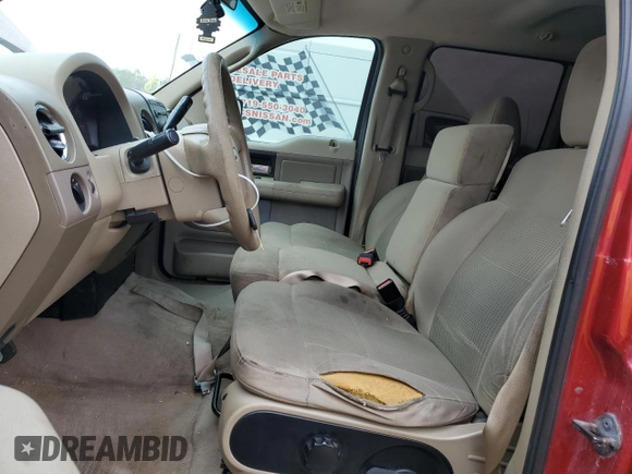 2007 Ford F-150 XLT with VIN 1FTRW14W07FA61866, listed as a Copart auction lot 86351004 with 250,615 mi miles and Salvage title. Bid and sale history available at DreamBid. Image 7.