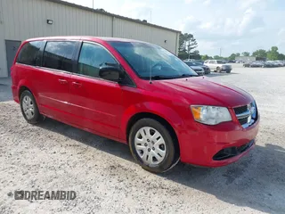 2014 Dodge Grand Caravan American Value with VIN 2C4RDGBG6ER309449, listed as a IAAI auction lot 42148824 with 198,532 mi miles and . Bid and sale history available at DreamBid. Image 1.