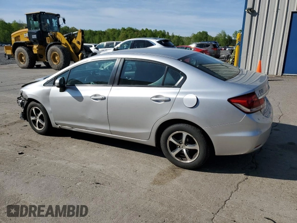 2015 Honda Civic SE z VIN 19XFB2F77FE246287, wystawiony jako Copart lot #56476495 z przebiegiem 218 009 mil mil oraz Szkoda całkowita • Salvage title. Historia ofert i sprzedaży dostępna na DreamBid. Obrazek 2.