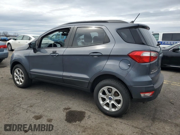 2018 Ford EcoSport SE with VIN MAJ6P1UL8JC237793, listed as a Copart auction lot 51893455 with 56,739 mi miles and Salvage Title. Bid and sale history available at carsss.com. Image 2.