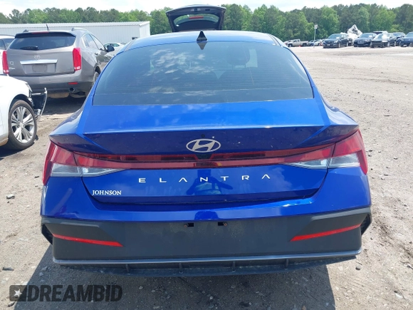 2024 Hyundai Elantra SEL with VIN KMHLM4DG8RU770920, listed as a IAAI auction lot 42191038 with 5,818 mi miles and . Bid and sale history available at DreamBid. Image 17.