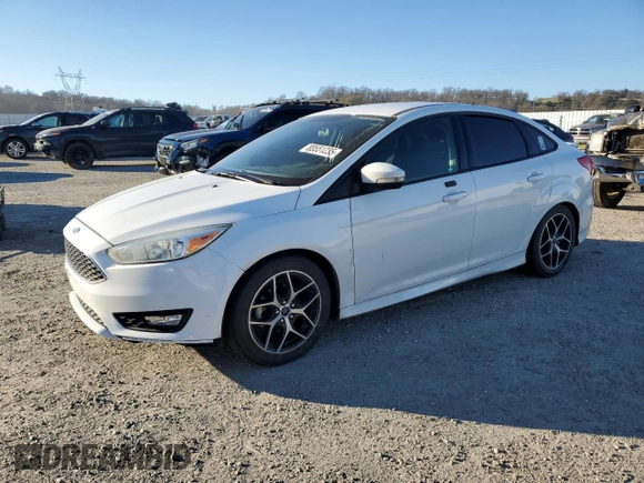 2016 Ford Focus SE with VIN 1FADP3F29GL276196, listed as a Copart auction lot 88551235 with 108,527 mi miles and Salvage Title. Bid and sale history available at carsss.com. Image 1.