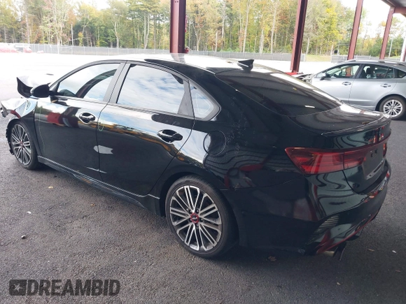 2023 Kia Forte GT with VIN 3KPF44AC4PE532528, listed as a IAAI auction lot 40446622 with 30,818 mi miles and . Bid and sale history available at carsss.com. Image 3.