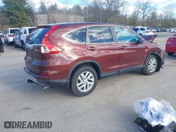 2016 Honda CR-V EX with VIN 5J6RM4H59GL001962, listed as a IAAI auction lot 41890901 with 105,255 mi miles and . Bid and sale history available at DreamBid. Image 4.