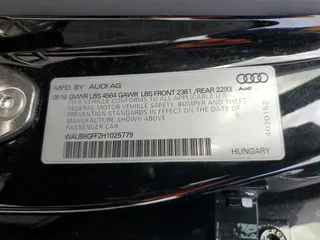 2017 Audi A3 Sedan Premium with VIN WAUB8GFF2H1025779, listed as a Copart auction lot 39092383 with 97,266 mi miles. Bid and sale history available at carsss.com. Image 12.