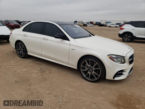 2018 Mercedes-Benz E-Class AMG E 43 with VIN WDDZF6EB3JA395411, listed as a Copart auction lot 86502184 with 72,626 mi miles and Salvage Title. Bid and sale history available at carsss.com. Image 4.