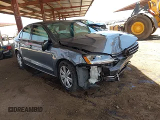 2017 Volkswagen Jetta S with VIN 3VW2B7AJ2HM350559, listed as a IAAI auction lot 42262206 with 112,333 mi miles and . Bid and sale history available at DreamBid. Image 1.
