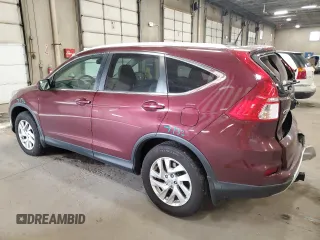 2015 Honda CR-V EX-L with VIN 5J6RM4H77FL017965, listed as a Copart auction lot 50800385 with 93,044 mi miles and Salvage Title. Bid and sale history available at carsss.com. Image 2.