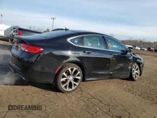 2016 Chrysler 200 C with VIN 1C3CCCEG2GN114644, listed as a Copart auction lot 83539854 with 90,102 mi miles and Salvage Title. Bid and sale history available at carsss.com. Image 3.