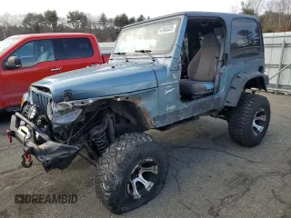 1998 Jeep Wrangler Sport with VIN 1J4FY19S0WP731700, listed as a Copart auction lot 47845325 with 189,832 mi miles and Salvage Title. Bid and sale history available at carsss.com. Image 1.