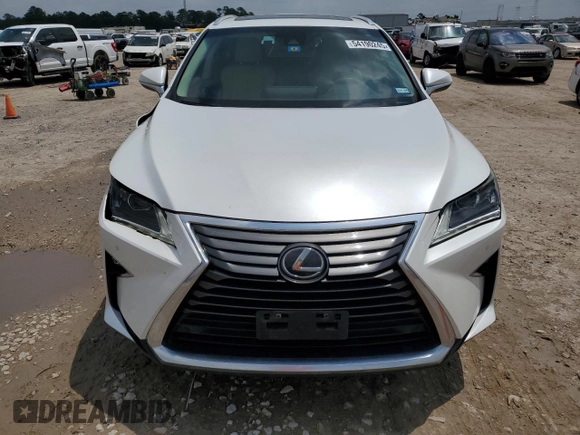 2016 Lexus RX 350 with VIN 2T2BZMCA1GC044207, listed as a Copart auction lot 54190245 with 156,285 mi miles and Salvage Title. Bid and sale history available at DreamBid. Image 5.