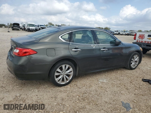 2011 Infiniti M37 with VIN JN1BY1AP3BM325212, listed as a Copart auction lot 80024664 with 0 mi miles and Clean Title. Bid and sale history available at carsss.com. Image 3.
