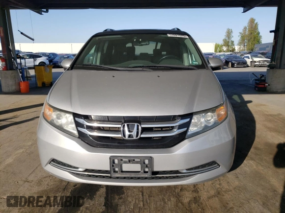 2014 Honda Odyssey EX-L with VIN 5FNRL5H62EB119570, listed as a Copart auction lot 53001525 with 197,509 mi miles and Clean Title. Bid and sale history available at DreamBid. Image 5.