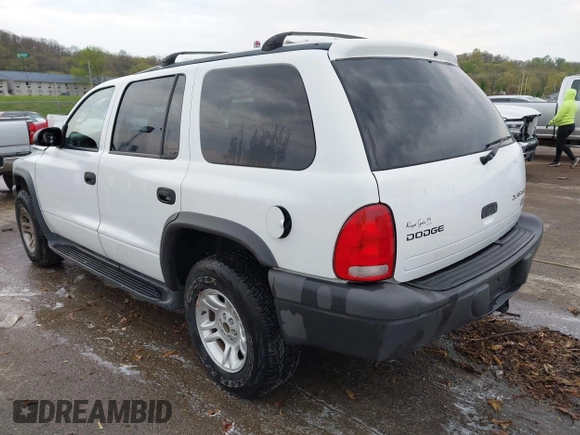2003 Dodge Durango Sport with VIN 1D4HS38N13F524891, listed as a IAAI auction lot 42027705 with 245,609 mi miles and . Bid and sale history available at DreamBid. Image 3.