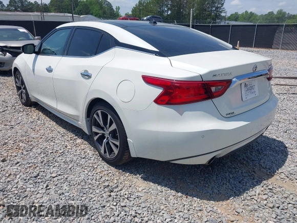 2017 Nissan Maxima SV with VIN 1N4AA6AP3HC407861, listed as a IAAI auction lot 42160067 with 112,397 mi miles and . Bid and sale history available at DreamBid. Image 3.