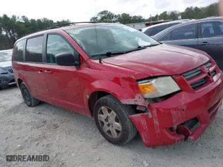 2010 Dodge Grand Caravan SE with VIN 2D4RN4DE7AR138618, listed as a IAAI auction lot 41812857 with 208,533 mi miles. Bid and sale history available at carsss.com. Image 1.